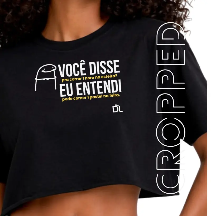 Você disse pra correr na esteira - Cropped