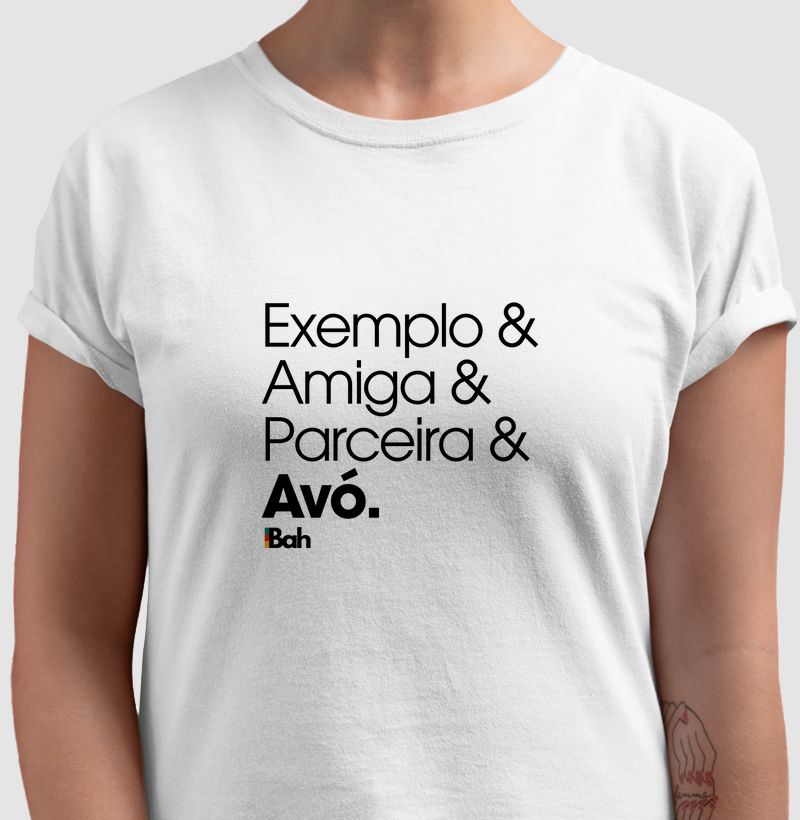 Exemplo & Amiga & Parceira & Avó