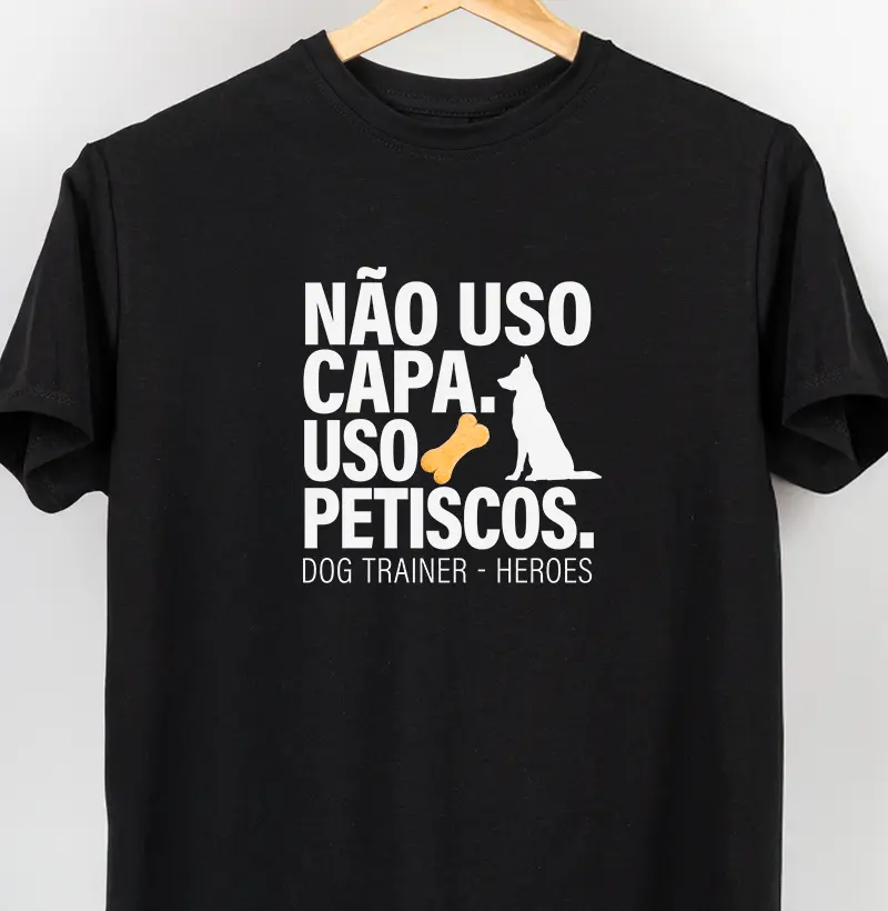 Não Uso Capa. Uso petiscos