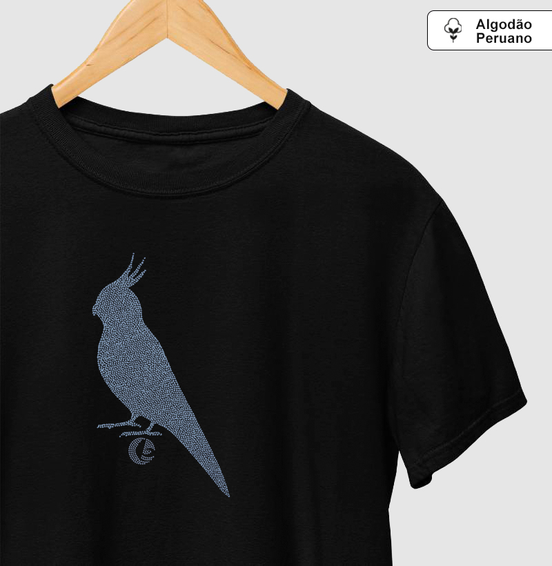 Camiseta Algodão Peruano Calopsita Essencial
