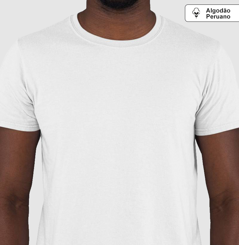 Camiseta Lisa, Algodão Peruano