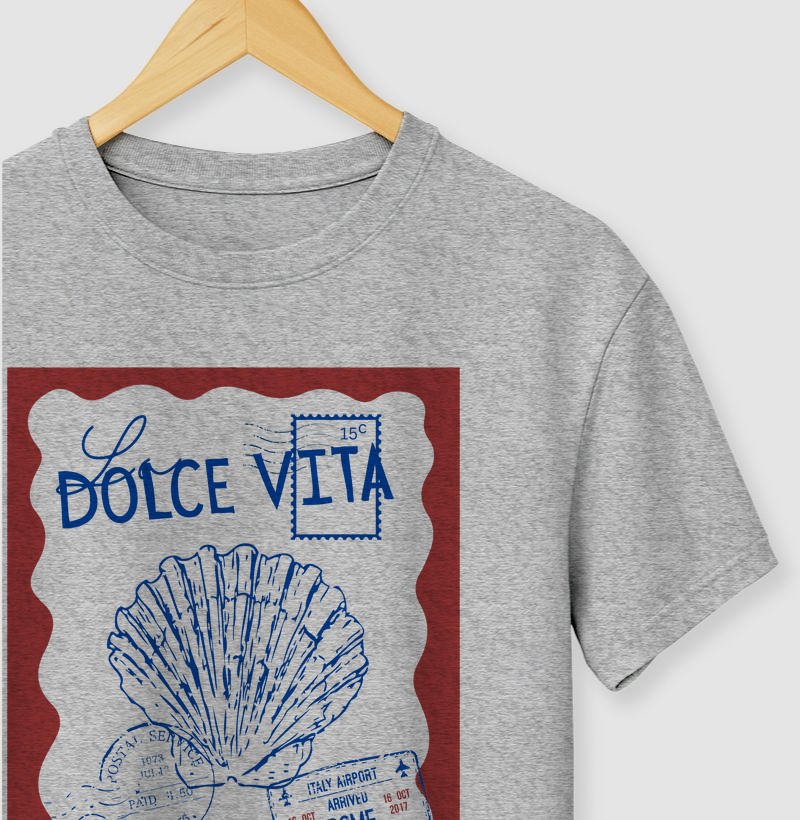 Camiseta Dolce Vita Itália 