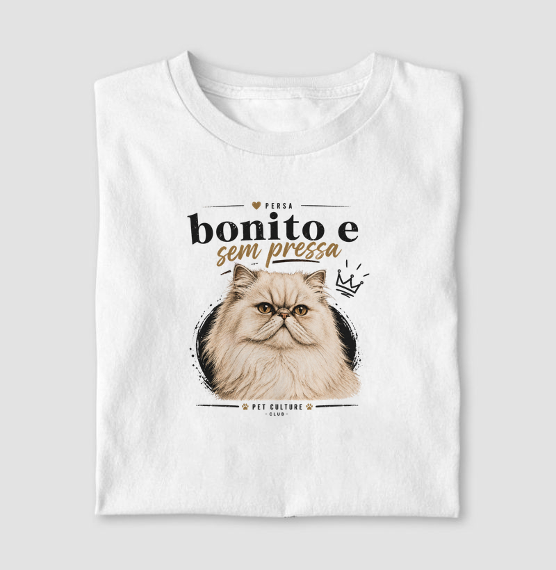 Camiseta Persa | Bonito e Sem Pressa