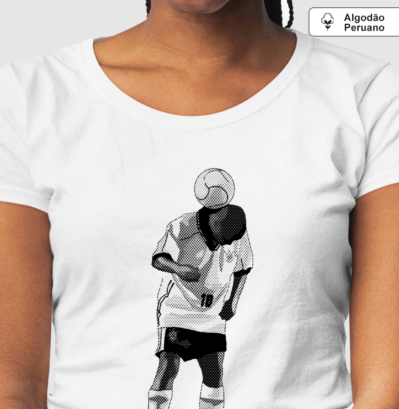 Camiseta Feminina Algodão Peruano - Capetinha