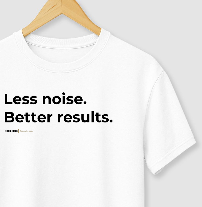 Less noise. Better results.