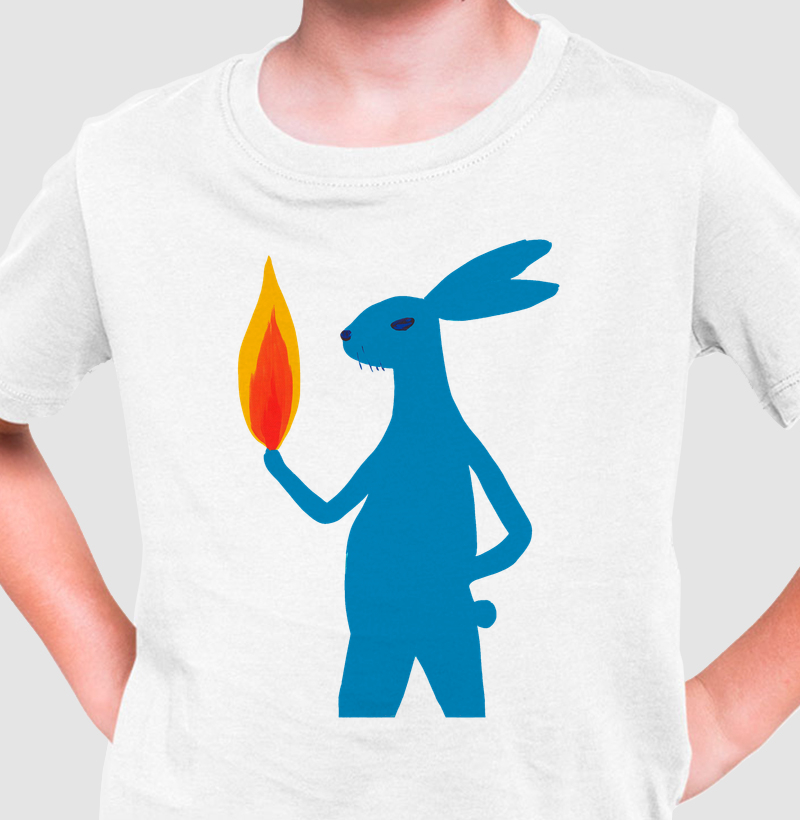 Camiseta Bunny Art Infantil 