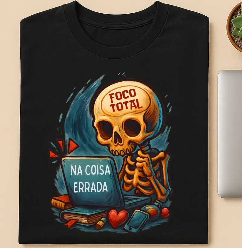 Foco total.. na coisa errada....