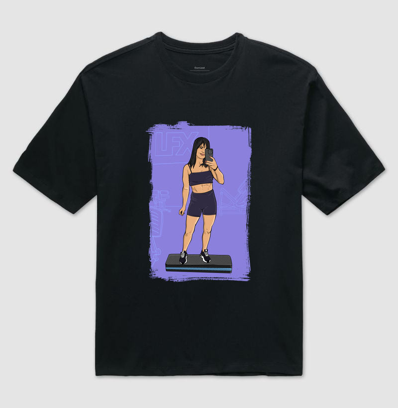 Mulher em cima do Step V01