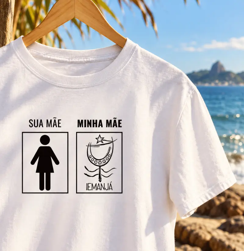 MINHA MÃE IEMANJÁ - Camiseta