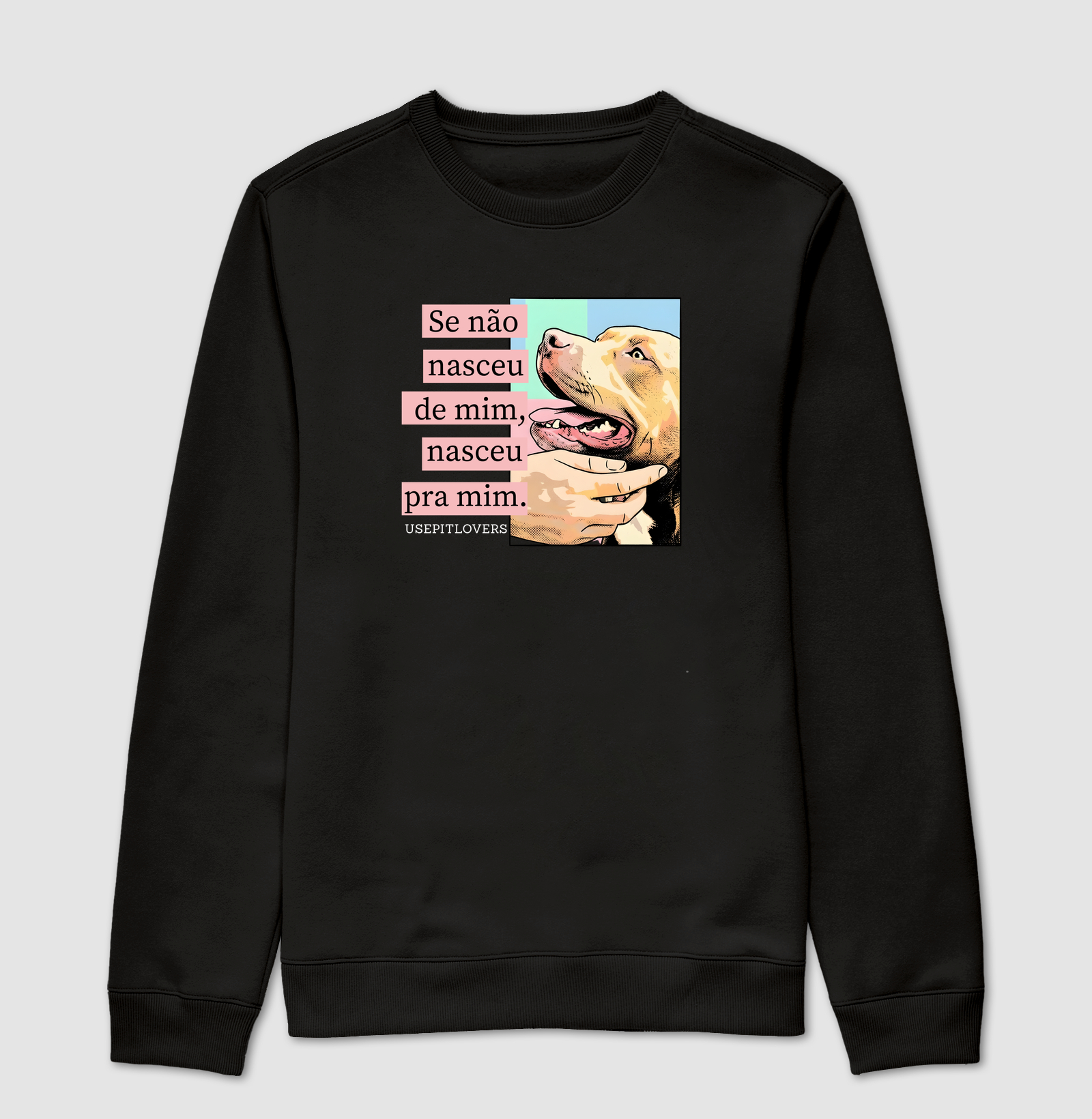 SE NÃO NASCEU DE MIM, NASCEU PRA MIM.