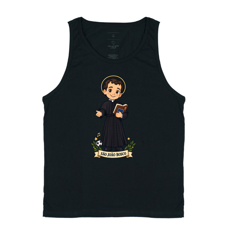 São João Bosco estilo chibi - Regata
