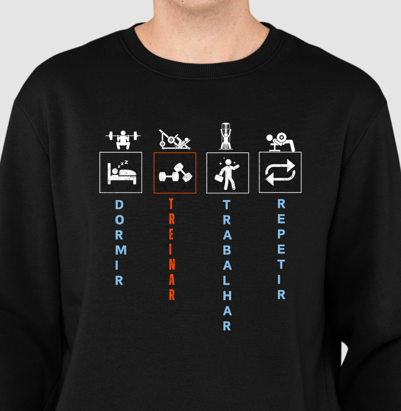 Rotina - Dormir, treinar , trabalhar e repetir