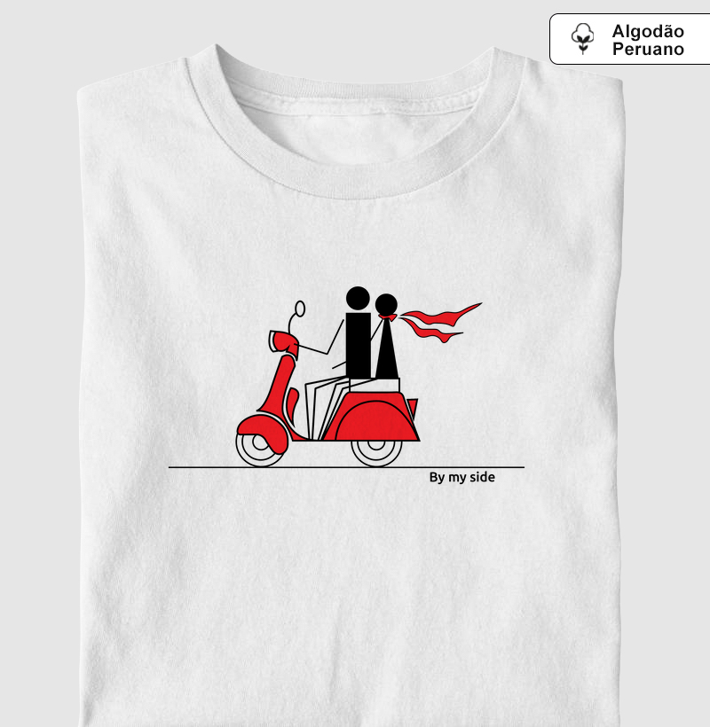 Com você eu vou - Algodão Peruano