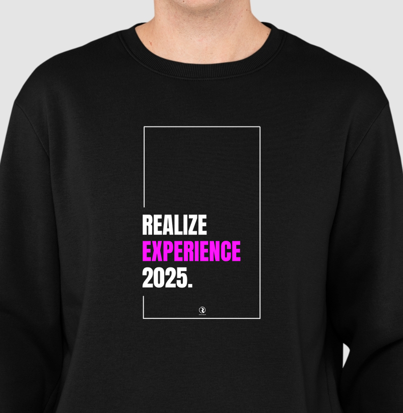 REALIZE EXPERIENCE – FORMA (Suéter Moletom)