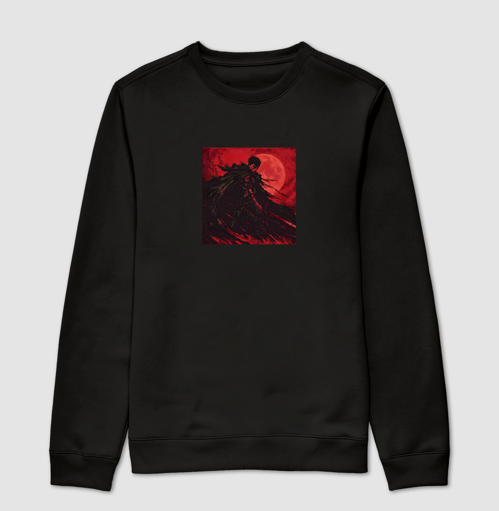 Suéter Moletom Crimson Moon Wanderer