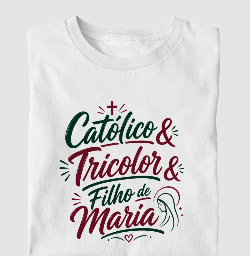 Católico & Tricolor Carioca & Filho de Maria - Letter