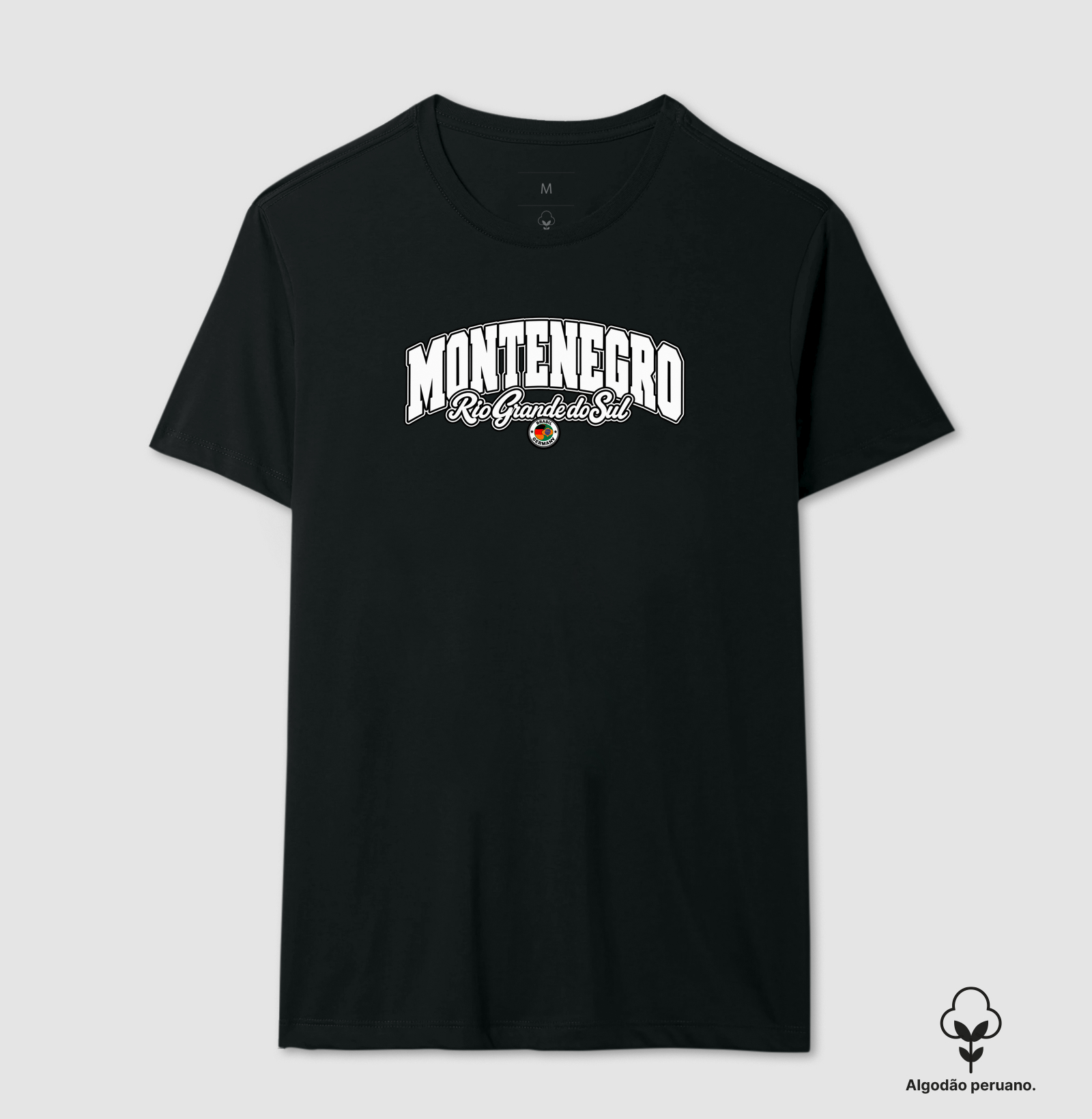 Montenegro – Rio Grande do Sul - Camiseta Algodão Peruano