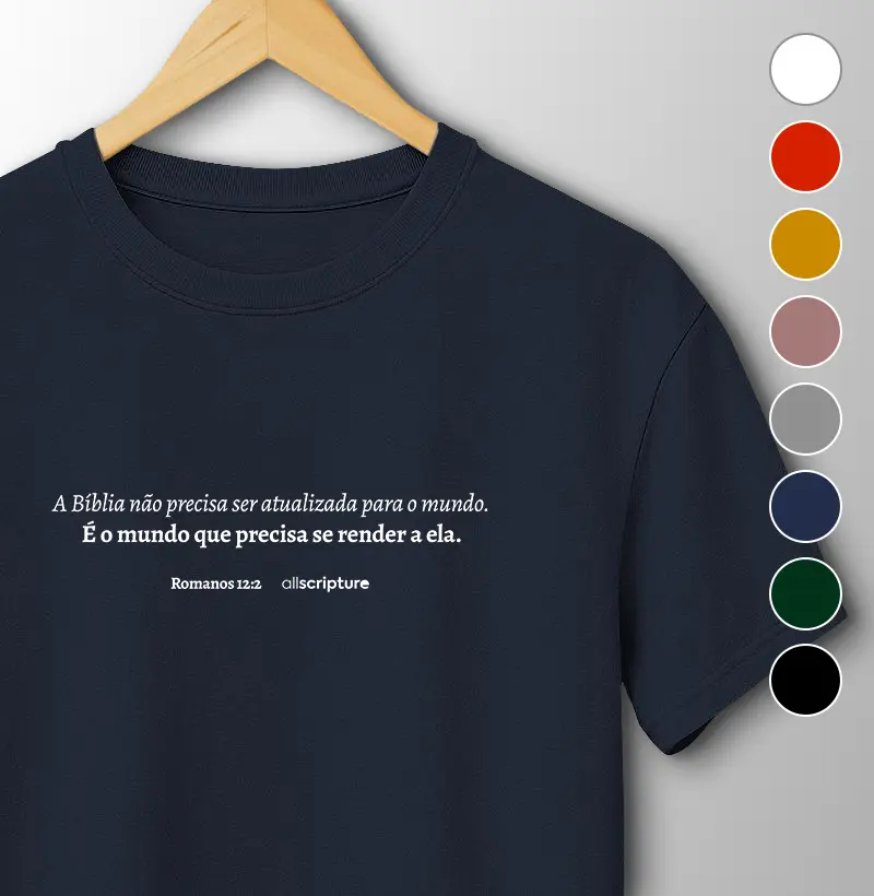 A Bíblia não precisa ser atualizada - Rm12:2