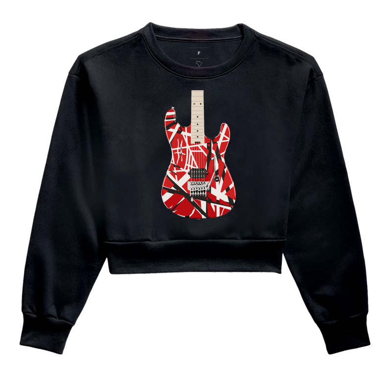 Frankenstrat Guitar: Red 'n' Black Edition