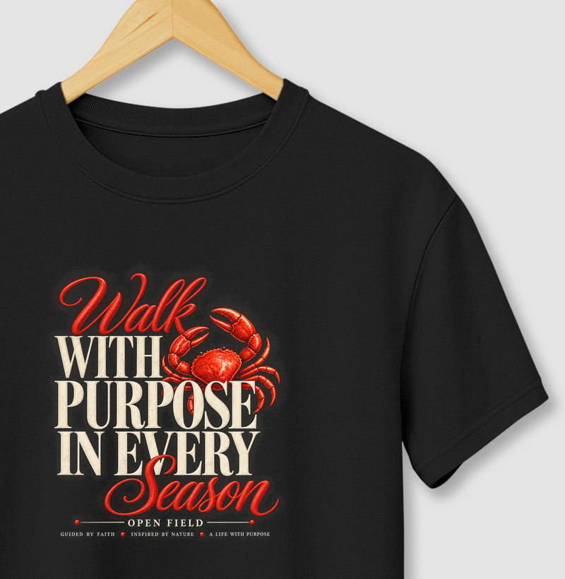 FREE TO BE | Walk With Purpose - Camiseta