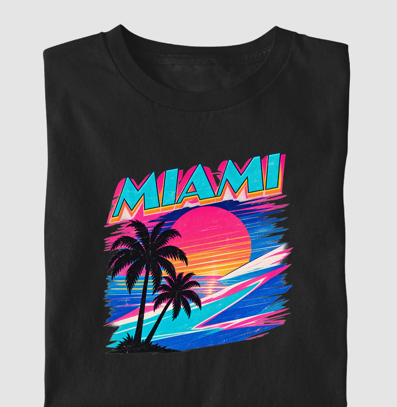 Miami (Anos 80) - Camiseta