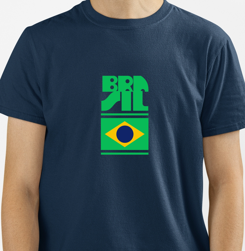 Camisa Masculina Bandeira