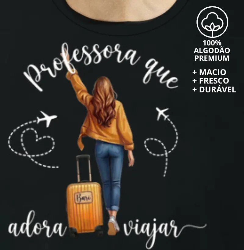 Camiseta Professora que Adora Vijar