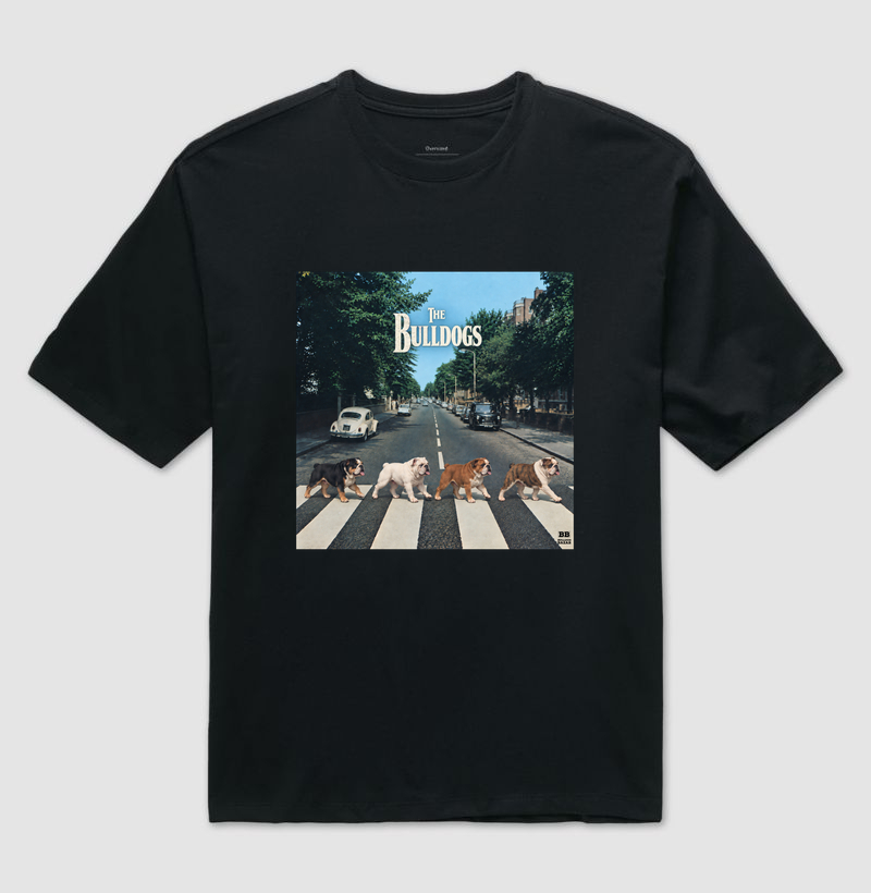 Ingles "AUbbey Road" - Camiseta Oversized