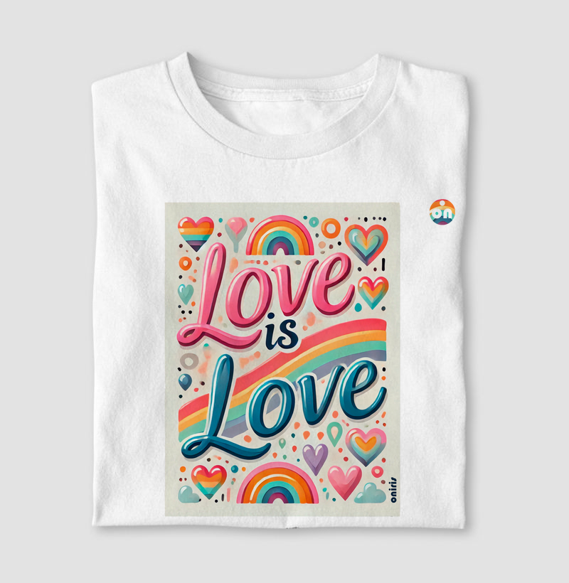 camiseta Love is Love
