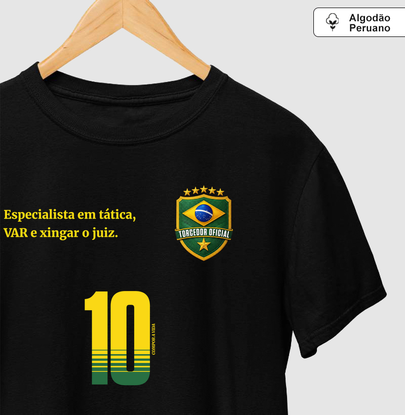 Especialista em tática, VAR e xingar o juiz - Torcedor Oficial