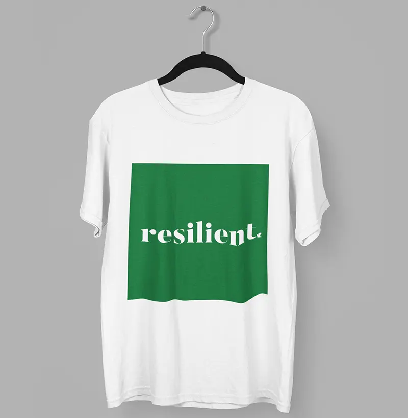 CAMISETA MASCULINA RESILIENT