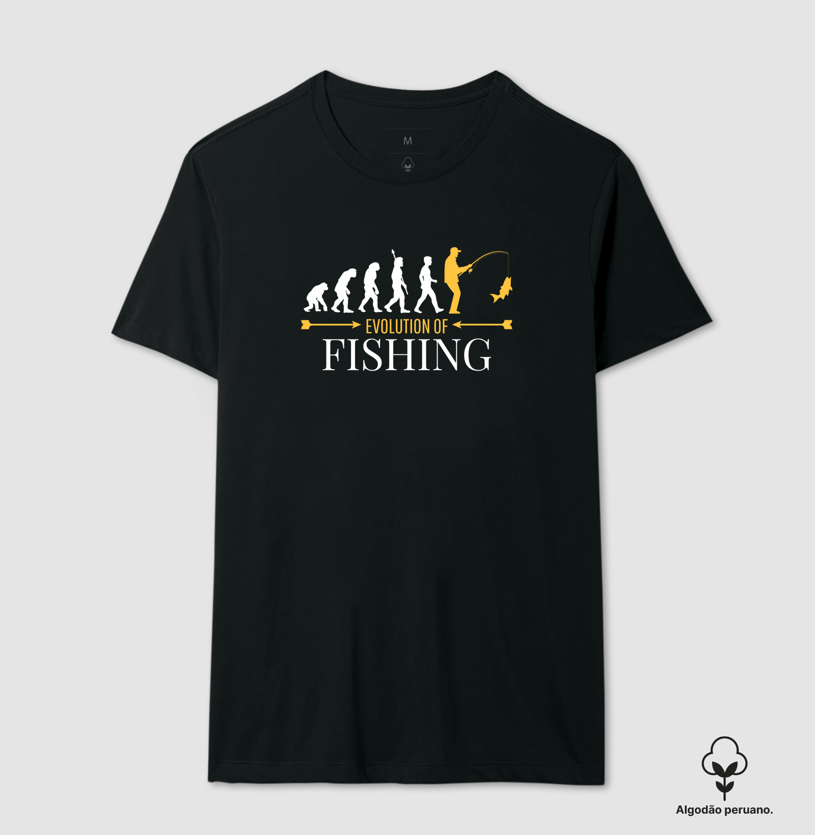 EVOLUTION OF FISHING - CAMISETA PREMIUM
