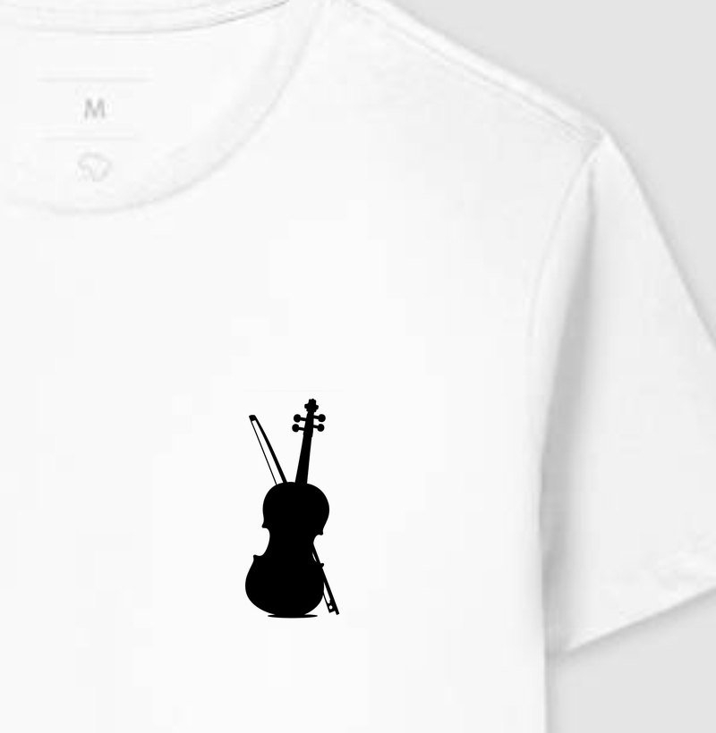 VIOLONCELO SILHUETA MINIMALISTA