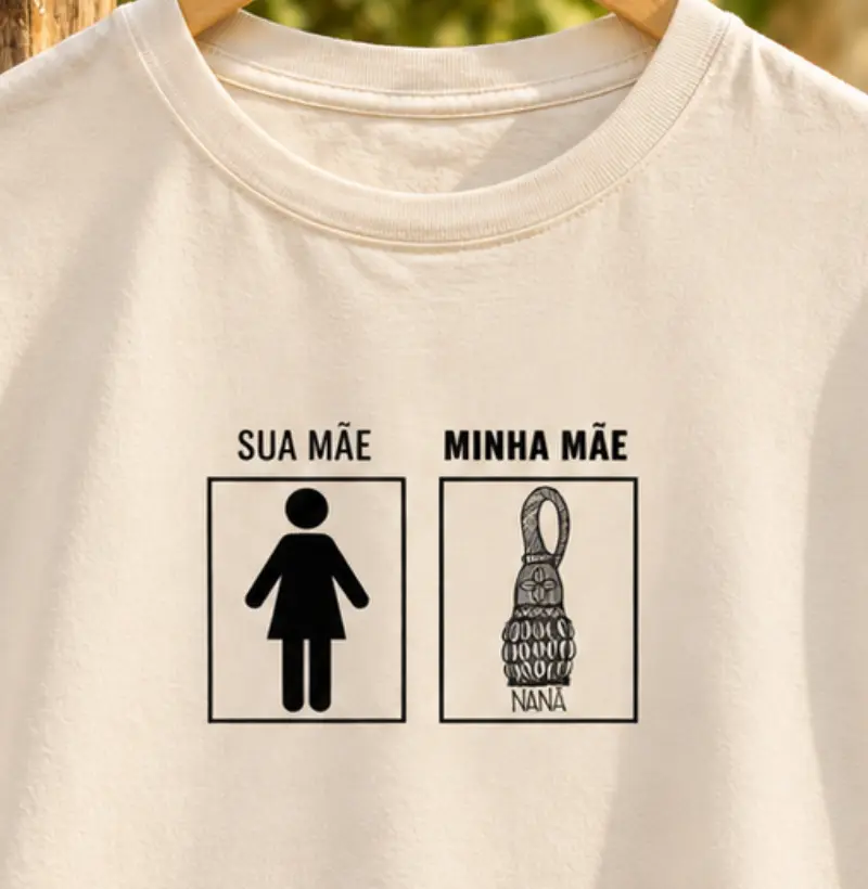 MINHA MÃE NANÃ - Camiseta Oversized
