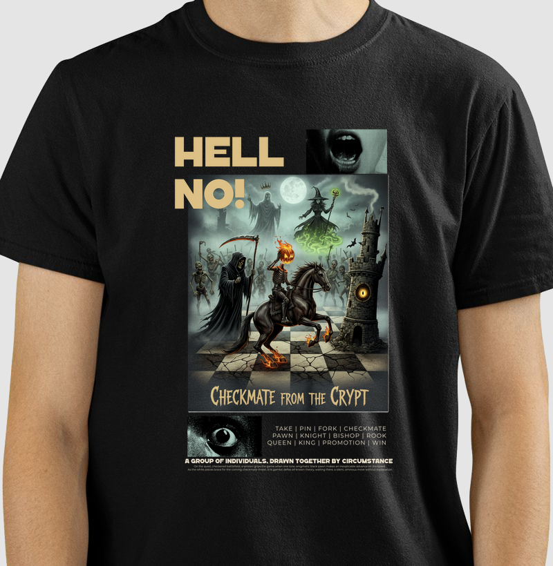 HELL NO! Checkmate from the crypt - Halloween