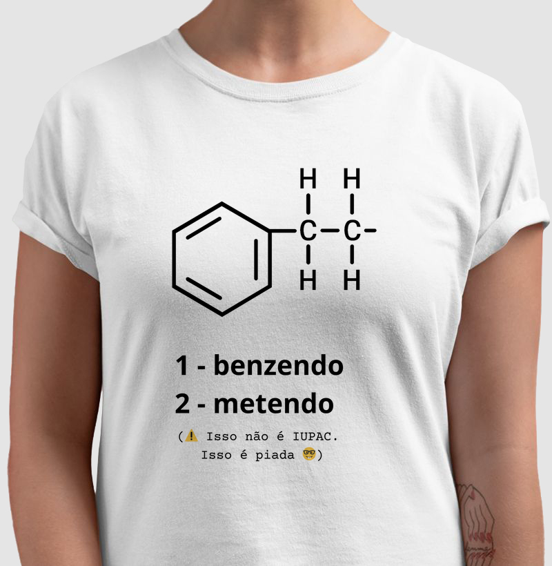 Camiseta 1-Benzendo, 2-Meteno