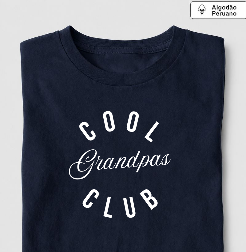 Cool Grandpas Club (algodão peruano)