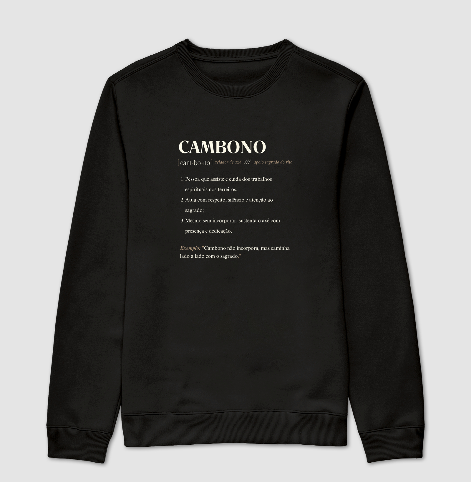 Cambono é missão