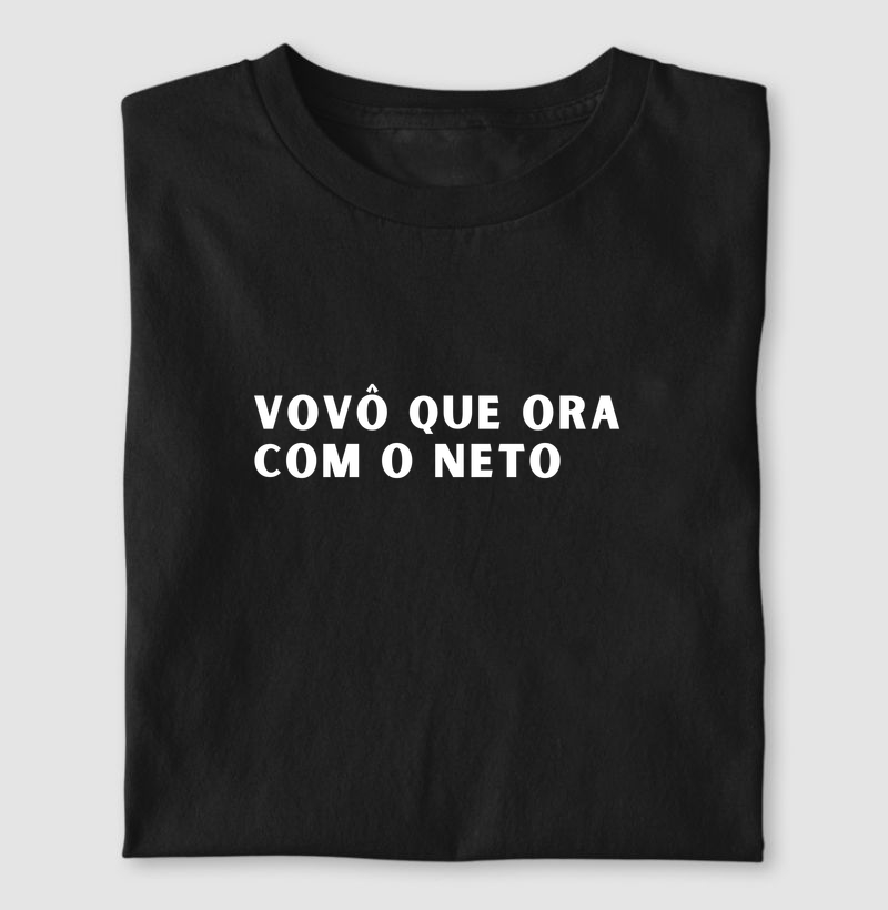 Vovô que Ora com o Neto