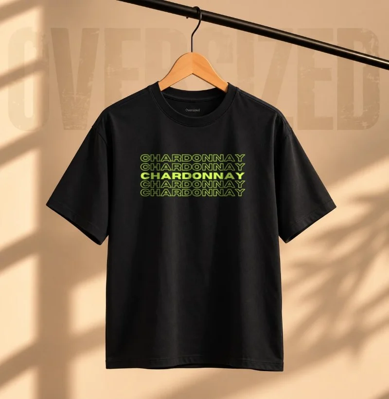 Chardonnay - Camiseta Oversized