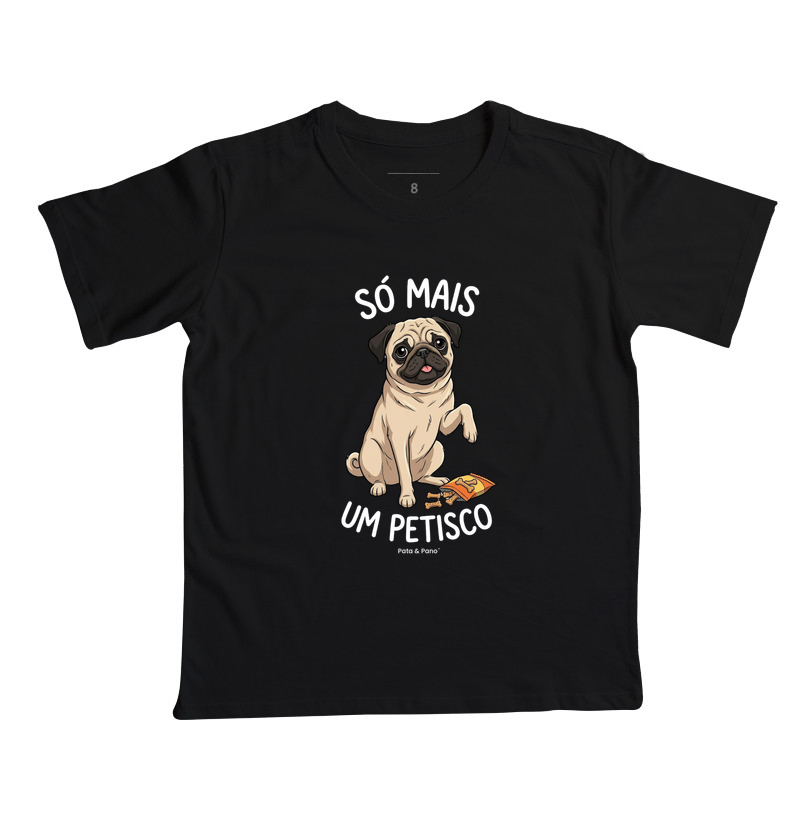 CAMISETA PUG PETISCO