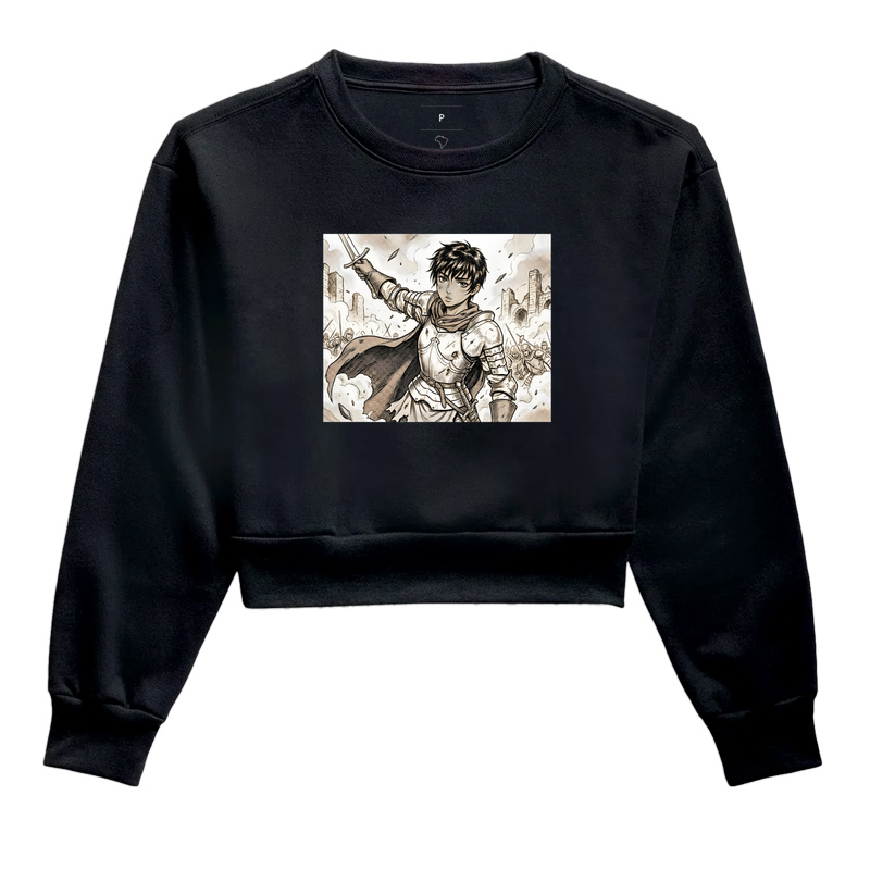 Cropped Moletom War-Torn Heart