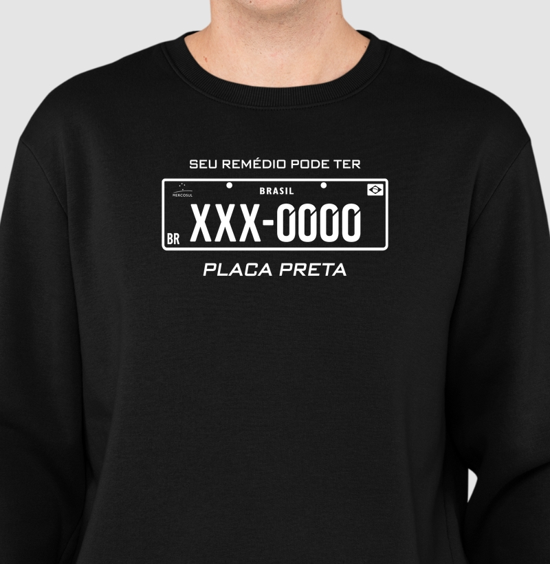 Placa preta