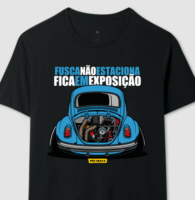 Fusca Azul Turbo Não Estaciona