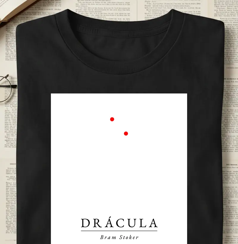 Camiseta Drácula - Bram Stoker