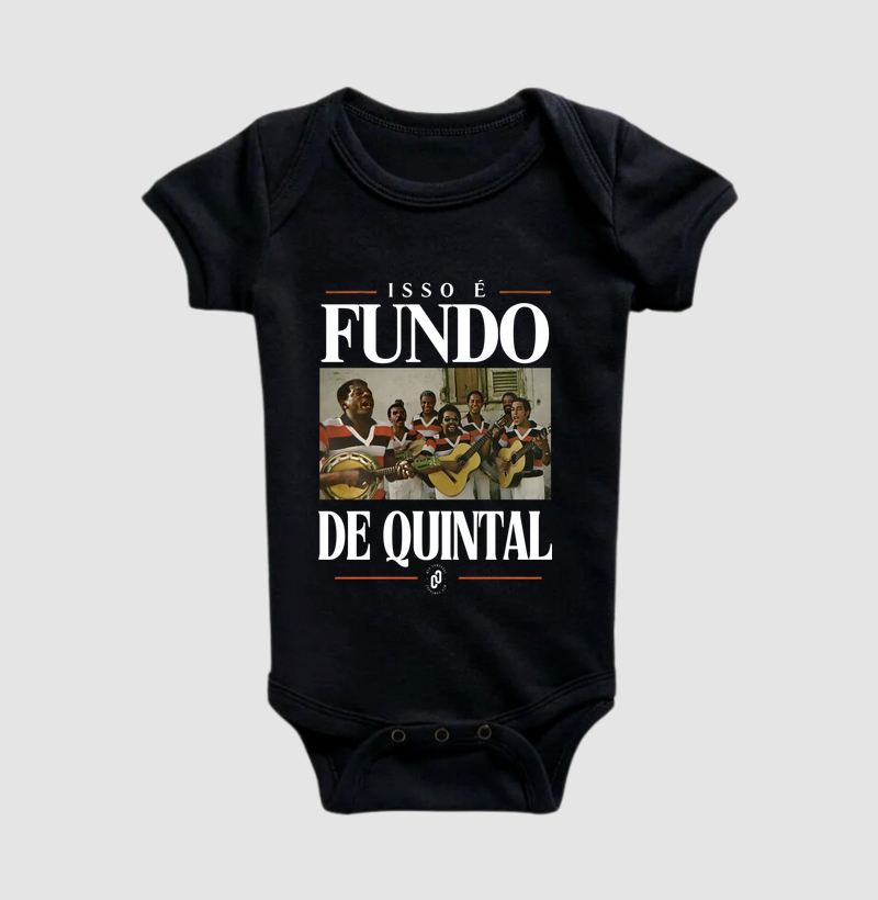 52 - ISSO É FUNDO DE QUINTAL - Body Infantil