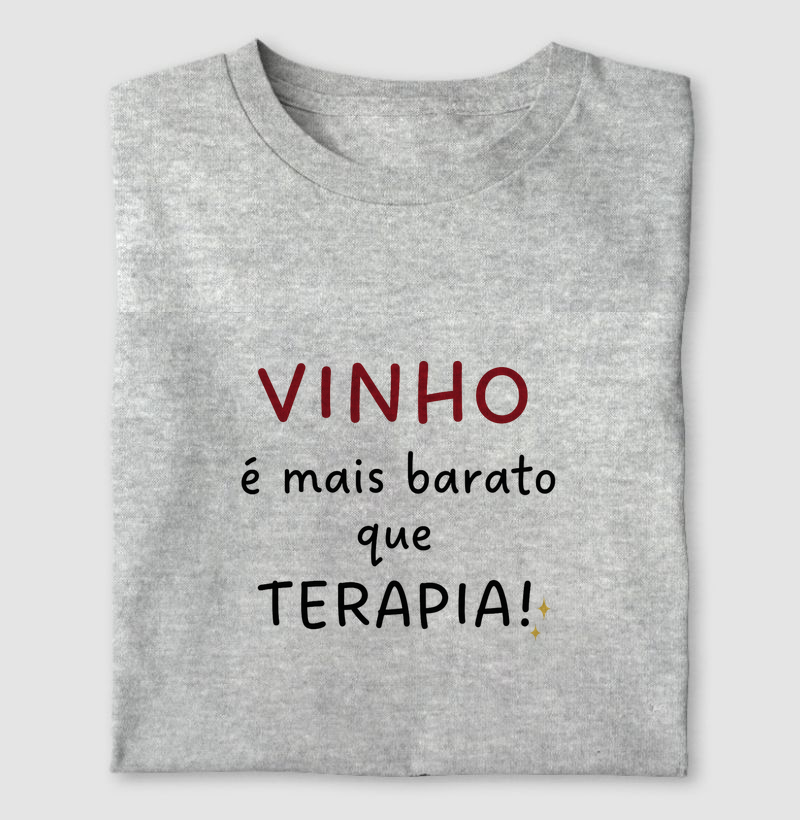 Vinho é mais barato que terapia