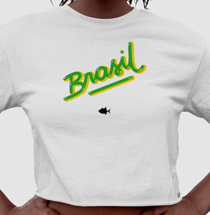 Brasil Script - Cropped - #28810