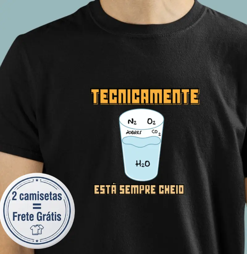 Camiseta Premium Ciências