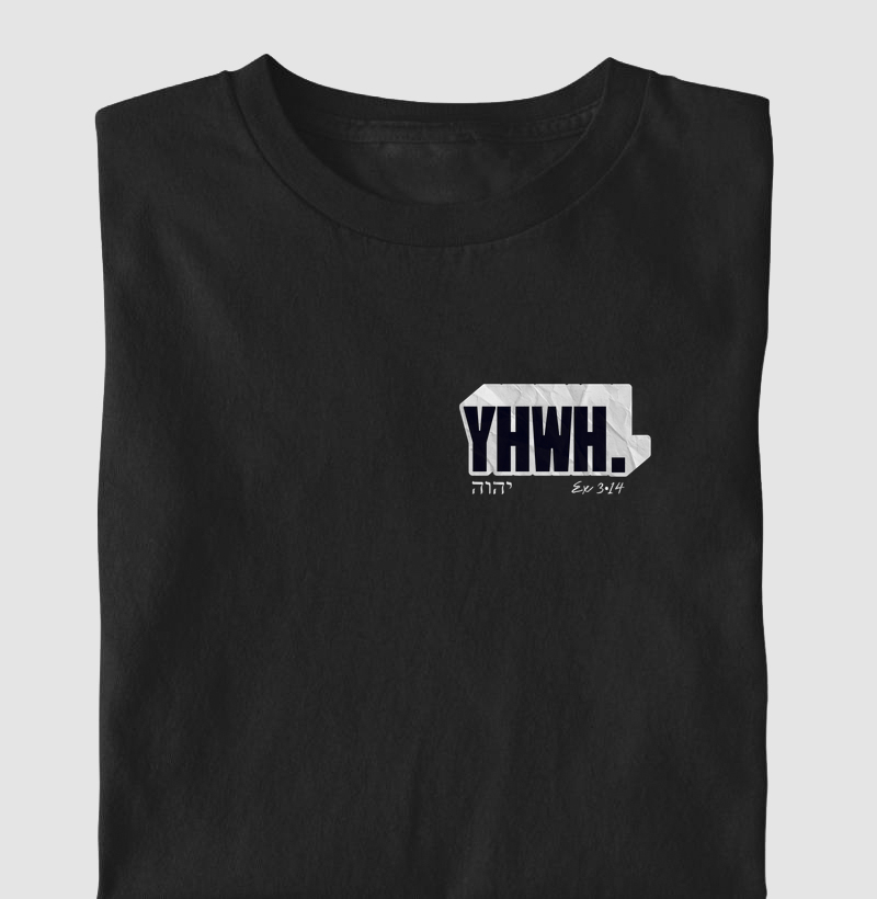 Camiseta Infantil Algodão com Estampa - Yahweh (YHWH)